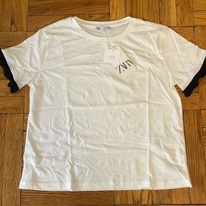 Zara white tshirt